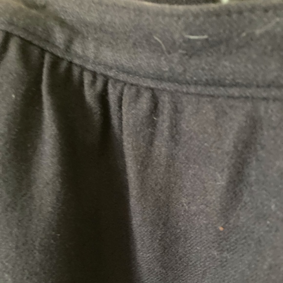 Size 12 Pendleton Navy Blue Wool flannel skirt - Picture 8 of 9